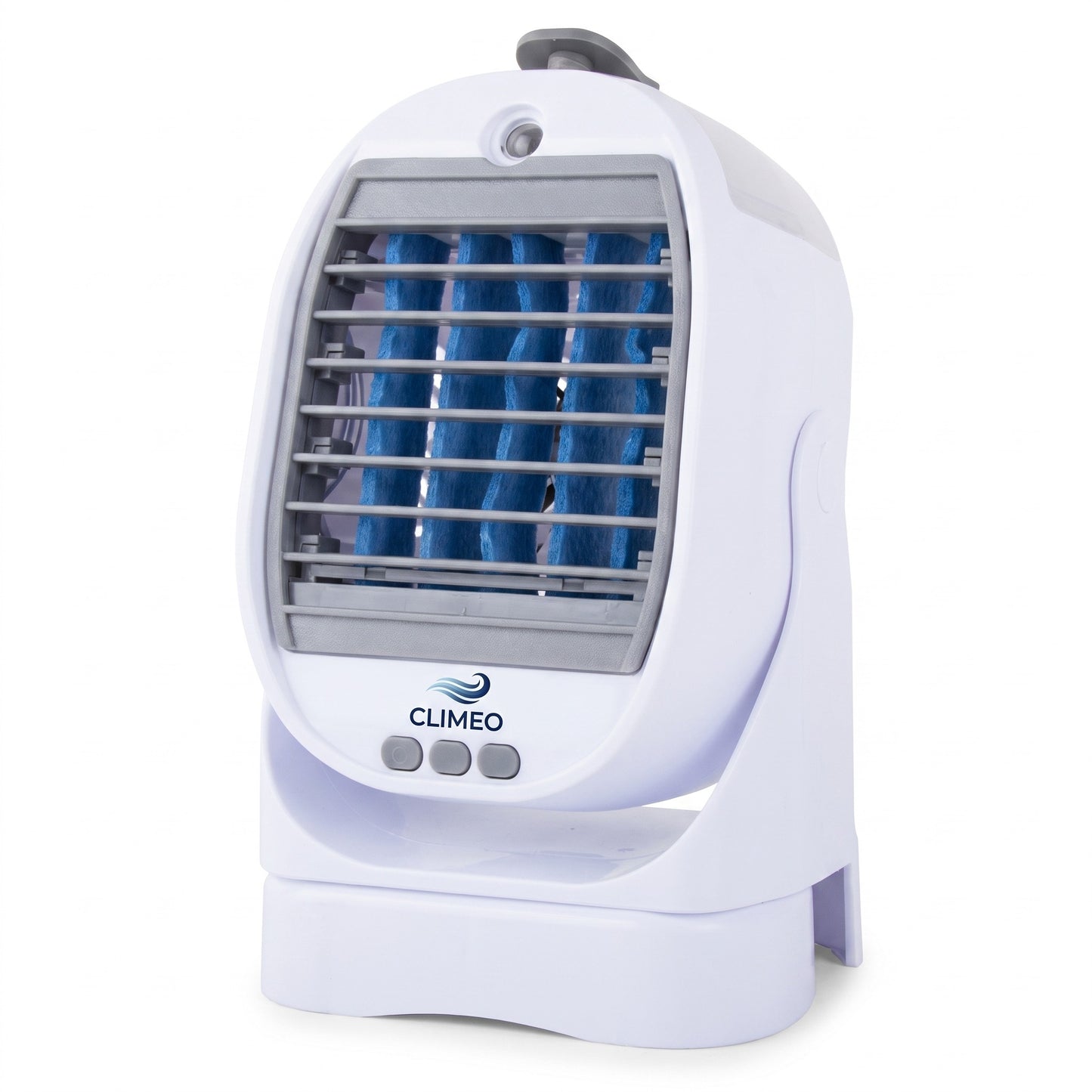 CLIMEO Power Cooler posé sur son socle, vue avant